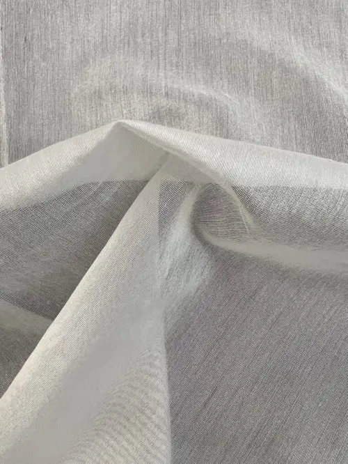 8MM Cotton Silk Organza Fabric