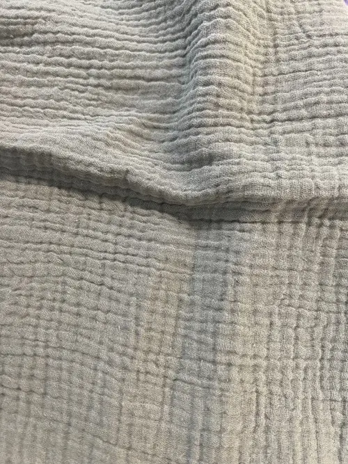 Camo Cotton Double Gauze Fabric