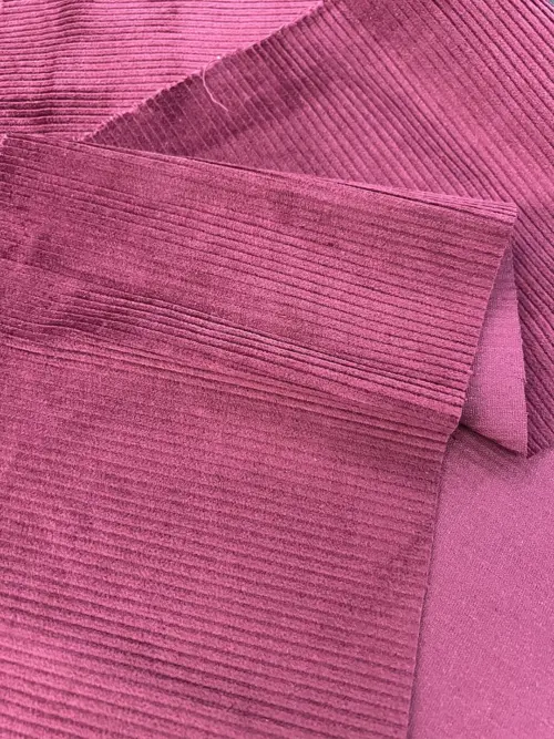 Super Soft 8 Wale Corduroy Fabric – Currant