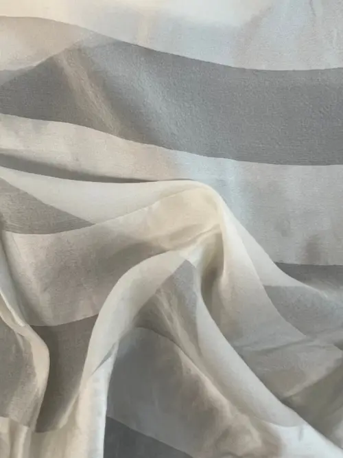 10MM Silk Chiffon Fabric - Stripes
