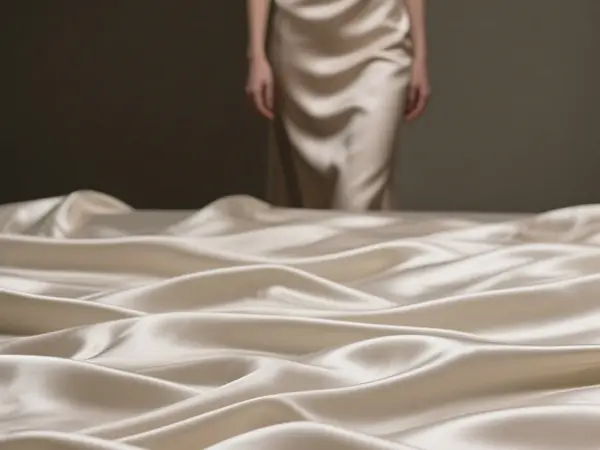Features of silk charmeuse fabric