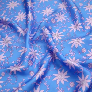 Silk Fabric Printed