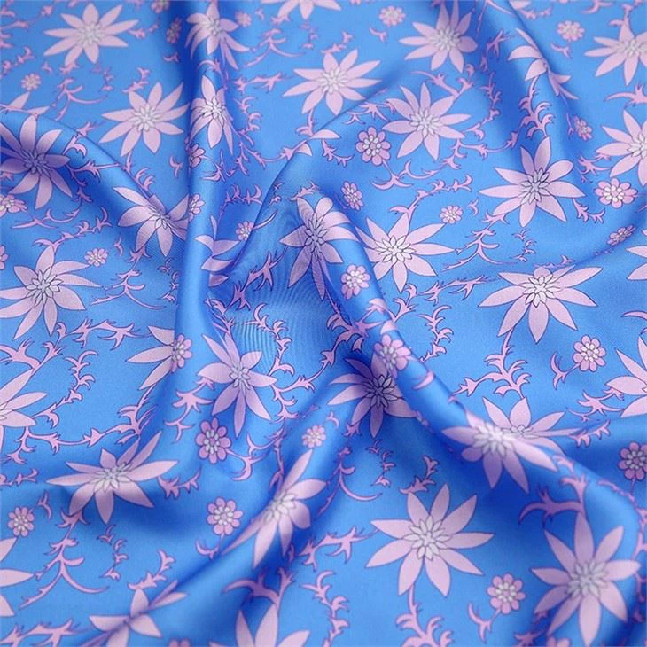 Silk Fabric Printed
